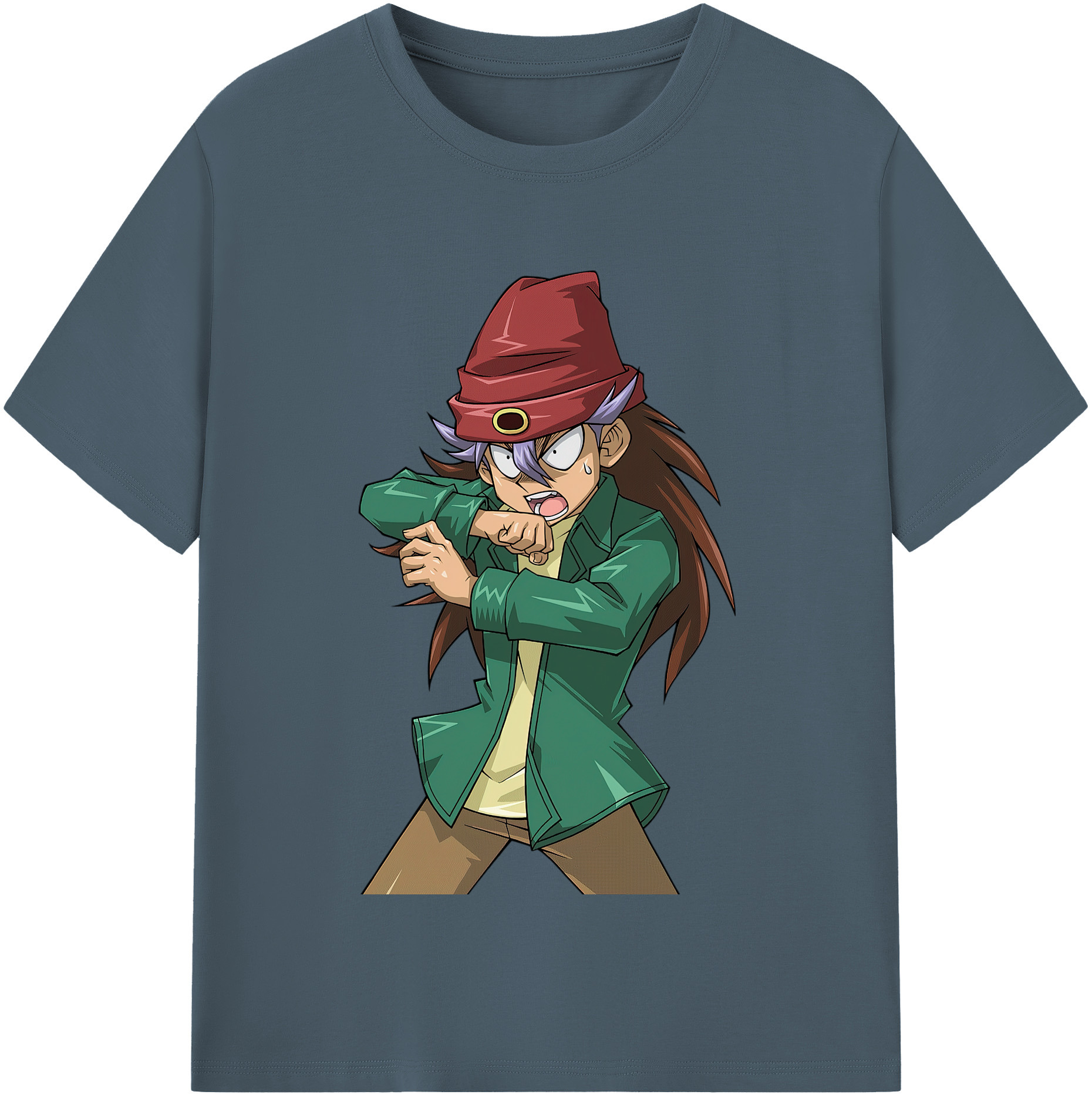 （画像用） 遊☆戯☆王 Yu-Gi-Oh! 綿100％半袖Tシャツ（フロントプリント）
